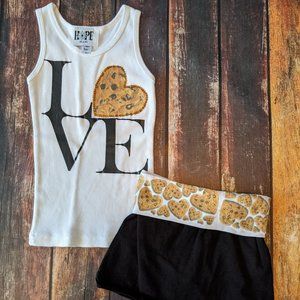 Girls Short & Tank Set